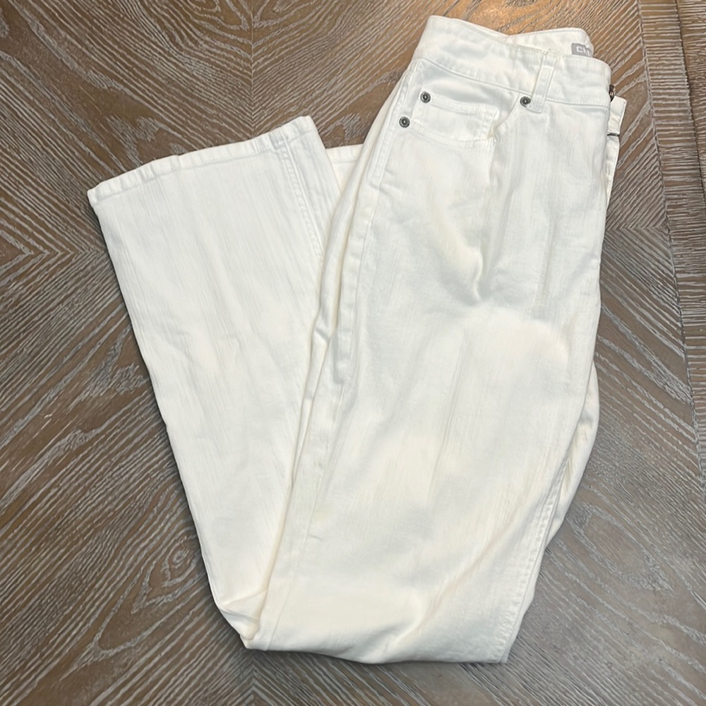 Chicos Platinum White Jeans for women size 0